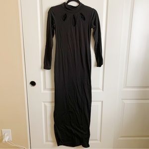 Body con fitted dress ~Black